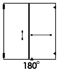 180 degree shower